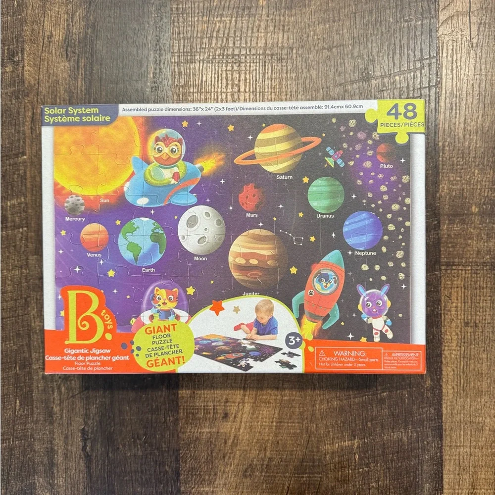 Solar System Puzzle - Multicolor